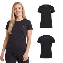 Koszulka damska trekkingowa KADVA TrailCore. Czarne bluzki sportowe damskie KADVA, na lato, uniwersalny, bez wzorów, z elastanu, bez ramiączek. Za 59.99 zł.
