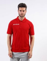 Koszulka polo Givova Polo Cotone Piquet Summer Red 2XL. Czerwone t-shirty sportowe męskie Givova, na lato, m, z bawełny, bez ramiączek, do jazdy konnej. Za 59.82 zł.