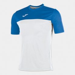 Koszulka do piłki nożnej męska Joma Winner. Białe t-shirty sportowe męskie Joma, m, z poliesteru, bez ramiączek, do piłki nożnej. Za 199.00 zł.