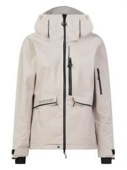 ROCK EXPERIENCE Kurtka narciarska "Rockmantic" w kolorze beżowym rozmiar: L. Brązowe kurtki narciarskie i snowboardowe damskie ROCK EXPERIENCE, l, bez wzorów, z materiału, bez kaptura, narciarskie. Za 948.99 zł.