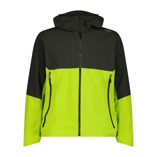 Kurtka wodoodporna z kapturem CMP Unlimitech2-Layer. Zielone kurtki męskie CMP, s, bez wzorów, z kapturem. Za 362.90 zł.