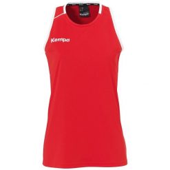 Damska koszulka typu tank top Kempa Player. Białe bluzki damskie KEMPA, xl, bez wzorów, bez kołnierzyka. Za 136.50 zł.