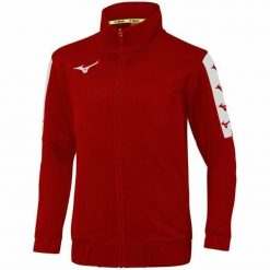 Bluza Mizuno Nara TT. Czerwone bluzy bez kaptura męskie Mizuno. Za 191.00 zł.