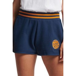 Spodenki sportowe damskie Superdry Vintage Collegiate. Niebieskie spodenki sportowe damskie Superdry., m, z bawełny. Za 144.00 zł.