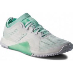 Buty adidas - CrazyTrain Elite W AC8252 Ftwwht/Clemin/Ftwwht. Białe buty sportowe na co dzień damskie Adidas, bez wzorów, z materiału, na fitness i siłownię. W wyprzedaży za 439.00 zł.
