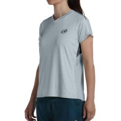 Bullpadel Women's Short Sleeve T-shirt Larda. Szare t-shirty damskie bullpadel, s, bez wzorów, bez kołnierzyka. Za 225.45 zł.
