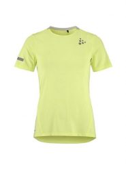 Craft Koszulka "PRO Hypervent" w kolorze limonkowym do biegania rozmiar: XL. Zielone bluzki sportowe damskie Craft, xl, bez wzorów, bez ramiączek. Za 100.99 zł.