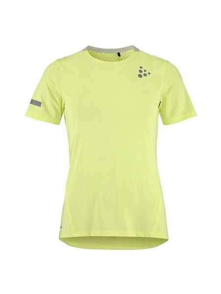 Craft Koszulka "PRO Hypervent" w kolorze limonkowym do biegania rozmiar: XL. Zielone bluzki sportowe damskie Craft, xl, bez wzorów, bez ramiączek. Za 98.42 zł.