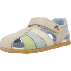 Sandały PABLOSKY 052230P Niebieski. Niebieskie sandały damskie Pablosky, bez wzorów, ze skóry, bez obcasa. Za 230.99 zł.