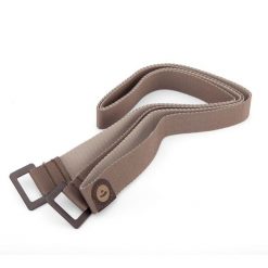 Pasek do transportu maty Bodhi - beżowy. Szare paski damskie BODHI, bez wzorów, sportowe. W wyprzedaży za 24.99 zł.