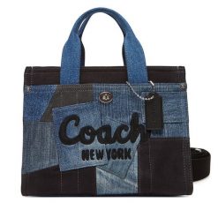 Torebka Coach. Niebieskie torebki klasyczne damskie Coach, bez wzorów, bez dodatków. Za 1,039.00 zł.