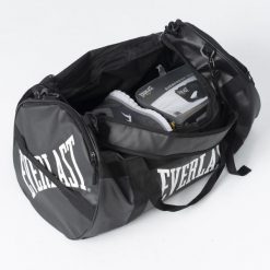 Torba sportowa Holdall Everlast 2024. Czarne torby podróżne damskie Everlast, bez wzorów. Za 169.99 zł.