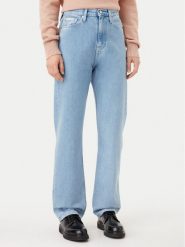 Calvin Klein Jeans Jeansy J20J224997 Niebieski Straight Fit. Niebieskie jeansy damskie Calvin Klein Jeans. Za 289.99 zł.