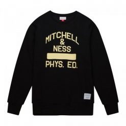 Bluza męska do koszykówki Mitchell & Ness Graphic Crew. Czarne bluzy bez kaptura męskie Mitchell & Ness, m. Za 299.00 zł.