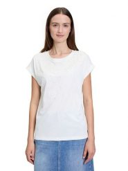 BETTY & CO Koszulka w kolorze białym rozmiar: M. Białe t-shirty damskie Betty & Co., m, bez wzorów, bez kołnierzyka. Za 83.03 zł.