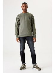 Garcia Bluza w kolorze khaki rozmiar: S. Brązowe bluzy bez kaptura męskie Garcia, s, z bawełny. Za 96.60 zł.