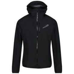 Kurtka sportowa męska Stormshell FZ V2 W Jacket. Czarne kurtki treningowe męskie Inov-8, m, bez wzorów, z poliamidu. Za 665.99 zł.