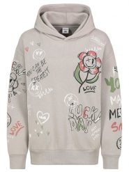 Sublevel Bluza w kolorze jasnoszarym rozmiar: XS. Szare bluzy z kapturem damskie Sublevel, xs. Za 135.81 zł.