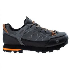 Buty trekkingowe męskie Hi-Tec Gelen II Low WP - szare, Rozmiar buta 41. Szare buty trekkingowe męskie Hi-tec, z gumy, bez zapięcia. Za 189.99 zł.