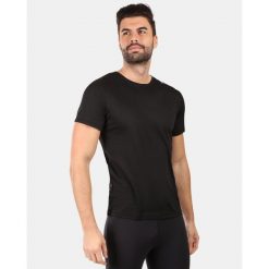 Męska koszulka funkcjonalna Kilpi DIMA-M. Czarne t-shirty sportowe męskie Kilpi, m, bez ramiączek, do biegania. Za 101.89 zł.