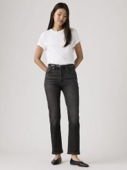Levi's Dżinsy "501" - Regular fit - w kolorze antracytowym rozmiar: W32/L32. Czarne jeansy damskie Levi's, z podwyższonym stanem. Za 219.95 zł.
