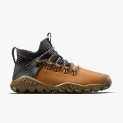Męskie turystyczne buty barefoot Vivobarefoot MAGNA FOREST ESC MENS TAN. Brązowe buty trekkingowe męskie VIVOBAREFOOT, z gumy, bez zapięcia, outdoorowe. Za 639.00 zł.