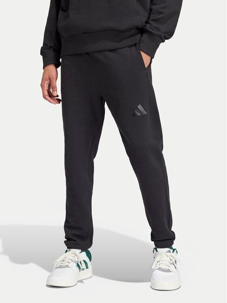 Adidas Spodnie dresowe ALL SZN French Terry IV5216 Czarny Loose Fit. Czarne spodnie dresowe męskie Adidas, bez wzorów, z bawełny. Za 162.99 zł.