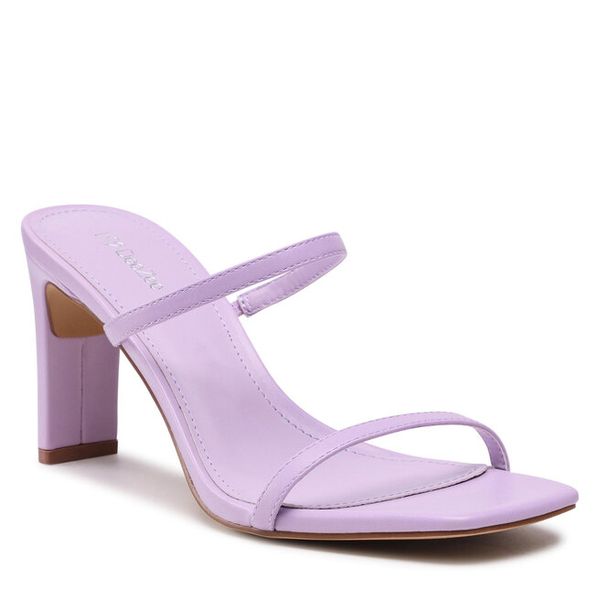 Klapki DeeZee. Fioletowe klapki damskie DeeZee, bez wzorów, bez obcasa. Za 119.99 zł.