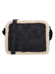 Beagles Torebka w kolorze czarnym - 22 x 17 x 8 cm rozmiar: onesize. Czarne torebki klasyczne damskie Beagles, bez wzorów, z materiału, bez dodatków. Za 73.76 zł.