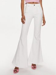 Fracomina Jeansy FP24SV8040W61501 Biały Bootcut Fit. Białe jeansy damskie Fracomina. Za 219.99 zł.