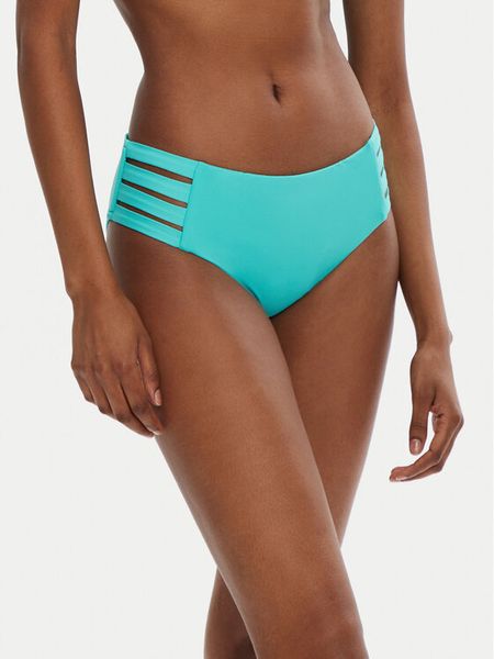 Seafolly Dół od bikini S. Collective 40355-942 Turkusowy. Niebieskie bikini damskie Seafolly, bez wzorów. Za 199.99 zł.