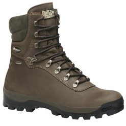 Buty trekkingowe myśliwskie Chiruca Canada. Brązowe buty trekkingowe męskie Chiruca, z gore-texu, przed kolano, bez zapięcia, outdoorowe, gore-tex. Za 991.00 zł.