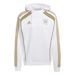 Bluza z kapturem Los Angeles FC 2024/25. Białe bluzy z kapturem męskie Adidas. W wyprzedaży za 231.00 zł.