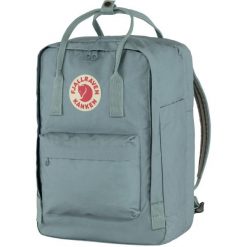 Plecak sportowo-turystyczny Kanken 18l. Niebieskie plecaki męskie Fjällräven, bez wzorów, z materiału. Za 542.20 zł.