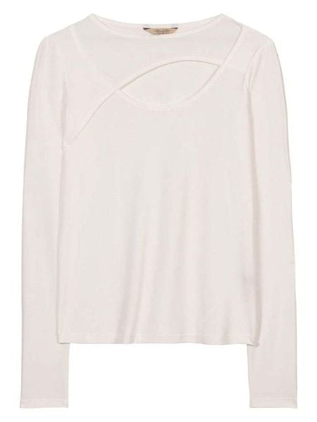 Herrlicher Koszulka w kolorze kremowym rozmiar: S. Brązowe bluzki damskie Herrlicher, s, bez wzorów, bez kołnierzyka. Za 104.64 zł.