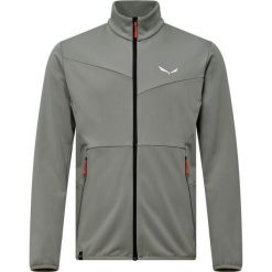 Bluza trekkingowa męska Puez Cammino PL. Szare bluzy bez kaptura męskie Salewa, m. Za 409.99 zł.