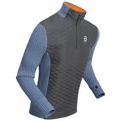 Sweter rozpinany do połowy Daehlie Sportswear Comfy 2.0. Niebieskie kardigany męskie DAEHLIE, na zimę, bez wzorów, sportowe, bez kołnierzyka. Za 652.00 zł.
