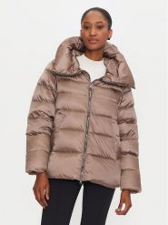 Hetregó Kurtka puchowa Erin 8N601 Beżowy Regular Fit. Brązowe kurtki damskie HETREGO, bez wzorów, z puchu, bez kaptura. Za 1,949.00 zł.