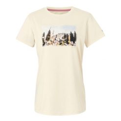 Koszulka Damska Fingal IX Sceneria. Brązowe bluzki damskie Regatta, xl, bez wzorów, sportowe, bez kołnierzyka, bez ramiączek. Za 35.99 zł.