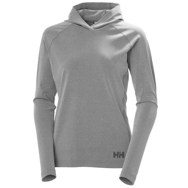 Bluza damska Helly Hansen Tyri. Szare bluzy z kapturem damskie Helly Hansen, na lato, l, z elastanu. Za 384.50 zł.