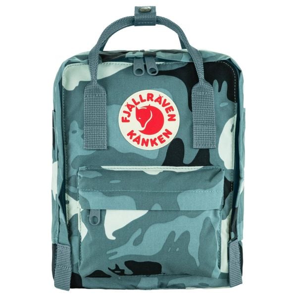 Plecak Fjall Raven Kånken Graphics Mini Dorośli. Niebieskie plecaki damskie Fjällräven, bez wzorów, z bawełny. Za 527.99 zł.