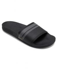 Sandały wsuwane dla Mężczyzn RIVI SLIDE Multicolore. Czarne klapki i japonki męskie Quiksilver, z materiału, bez zapięcia. Za 169.99 zł.