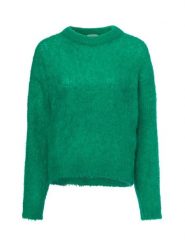 American vintage Sweter z dzianiny z zawartością alpaki - Bymi Kobiety zielony, S. Zielone swetry klasyczne damskie American vintage, s, z dzianiny, bez kołnierzyka. Za 799.95 zł.