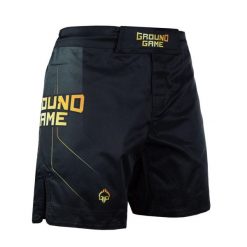 Spodenki do MMA i BJJ Ground Game Gold 2.0 męskie. Czarne szorty męskie GROUND GAME, l, do biegania. Za 189.99 zł.