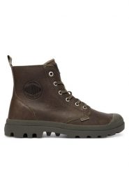 Palladium Trapery Pampa Zip Lth Ess 76888-308-M Zielony. Zielone buty zimowe męskie Palladium, ze skóry, bez zapięcia. Za 439.99 zł.