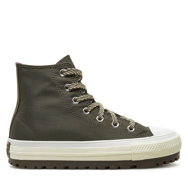 Trampki Converse. Brązowe trampki i tenisówki męskie Converse, bez wzorów, bez zapięcia. Za 289.99 zł.