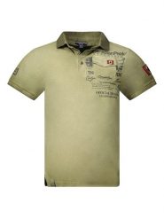 Canadian Peak Koszulka polo "Keoneak" w kolorze khaki rozmiar: XXL. Brązowe koszulki polo męskie Canadian Peak, xxl, bez wzorów, z bawełny, bez ramiączek. Za 86.99 zł.