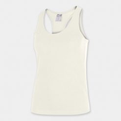 Tank top fitness damski Joma Larisa. Brązowe topy damskie Joma, l, bez wzorów, bez kołnierzyka. Za 55.70 zł.