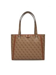 Guess Torebka HWSG95 40250 Beżowy. Brązowe torebki klasyczne damskie Guess, z aplikacjami, ze skóry, bez dodatków. Za 349.99 zł.