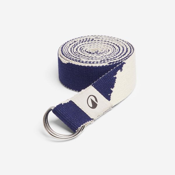 Pasek do jogi Kimjaly 3 m. Białe paski męskie KIMJALY, bez wzorów, z bawełny, sportowe. Za 49.99 zł.